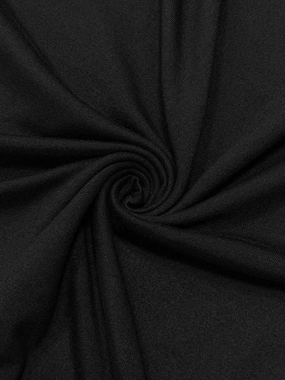 Vestido feminino liso de manga longa, modelo justo ao corpo, básico e chique, estilo minimalista casual